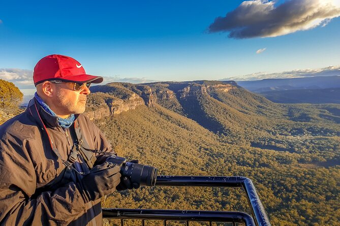 PRIVATE Blue Mountains Wilderness & Wildlife Late Start Tour - Evans Lookout and a short bushwalk: a chance to stretch