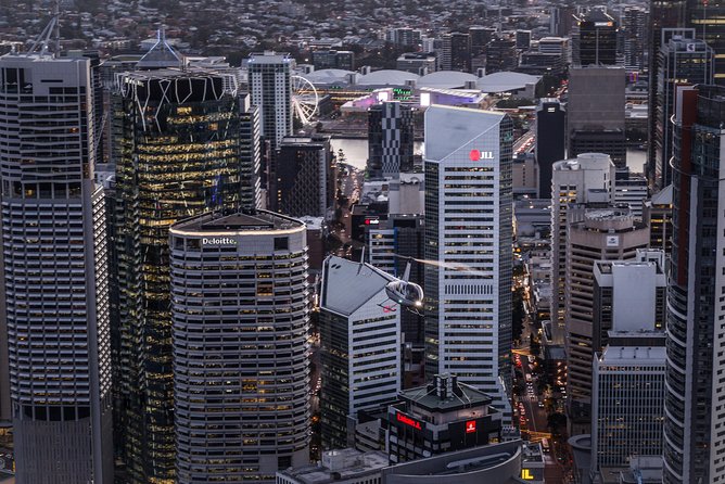 Private Brisbane City Helicopter Tour (Daytime Flight Experience) - Following the Brisbane River, then circling the CBD