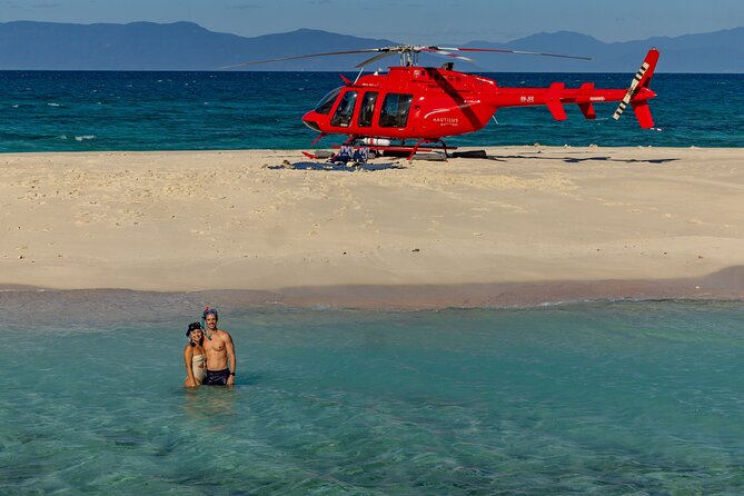 Private Helicopter Tour: Reef Island Snorkeling and Gourmet Picnic Lunch - Key highlights to know before you go