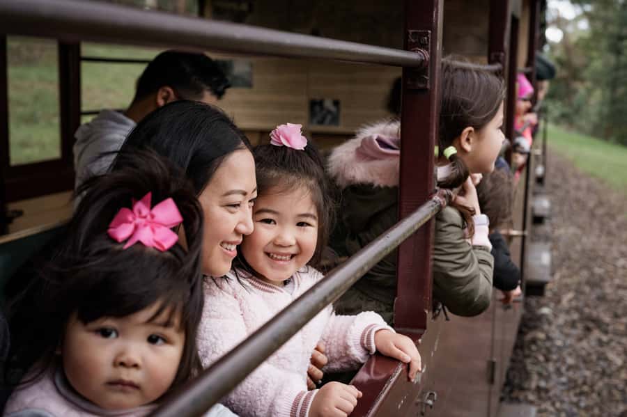 Puffing Billy Railway: Heritage Steam Train Journey - The Volunteer Difference: It Is Not Just Staffing, It Is Part of the Show