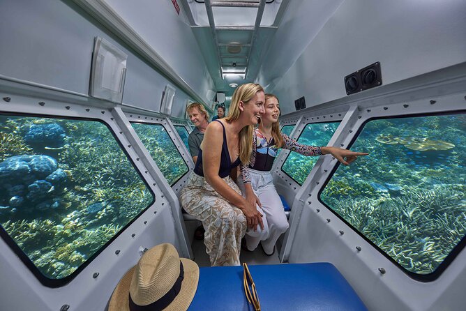 Quicksilver Great Barrier Reef Snorkel Cruise from Port Douglas - The included semi-submarine tour and observatory views
