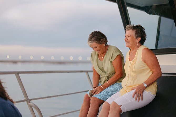 Roebuck Bay Sunset & Snubfin Dolphin Cruise - Onboard Comfort and Refreshments: Snacks, Coffee, and a Restroom