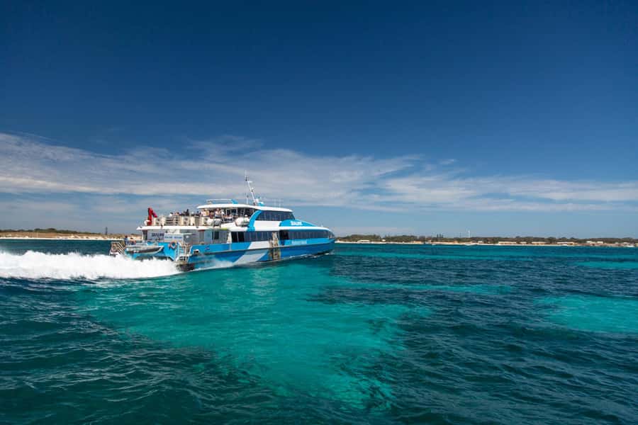 Rottnest Grand Island Package with Ferry, Tour & Light Lunch - The 4-hour grand island bus tour: viewpoints, beaches, and salt lakes