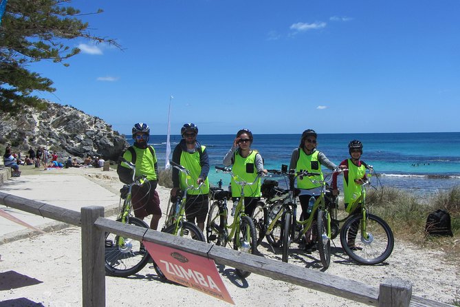 Rottnest Island ECO E Bike Tour - The Basin and north side bays, heading toward West End