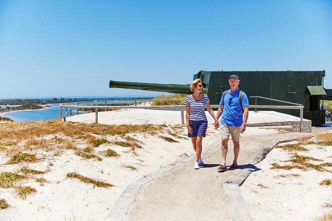 Rottnest Island Full-Day Trip With Guided Island Tour From Perth - Oliver Hill Battery: WWII tunnels, steps, and the train ride factor
