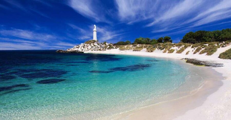 Rottnest Island: Grand Bus and Train Tour with Lunch - Jeannies Lookout: your first big view moment