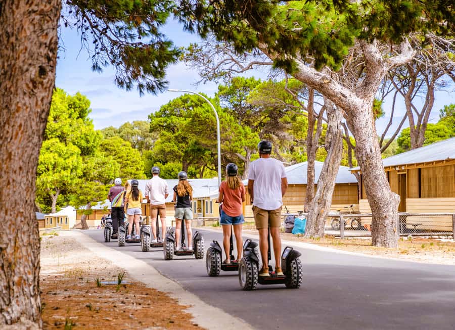 Rottnest Island Segway 1-Hour Settlement Tour - Bickley Bay white sands: where the tour turns into a real photo stop