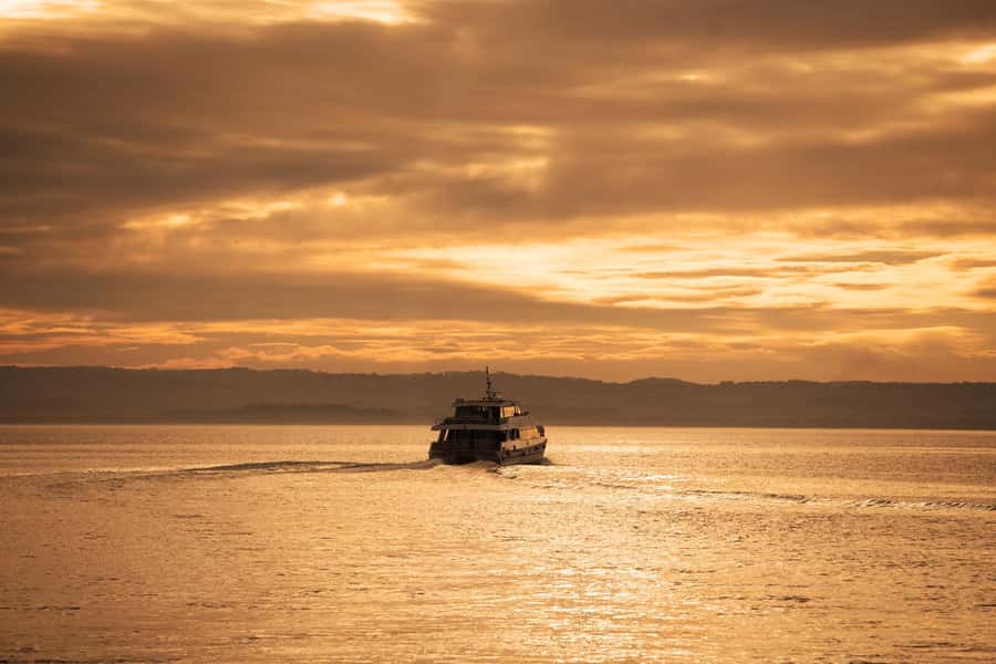 San Remo: Phillip Island Sunset Cruise - San Remo Jetty to Western Port Bay: the simple plan