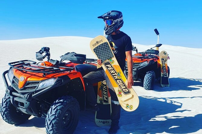 Sandboard and Quad Bike Adventure in Lancelin - Speed Expectations: Fast Enough to Feel It, Not a MotoGP Track