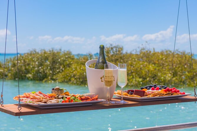 SCENIC AND PREHISTORIC CRUISE - Sparkling Wine & Gourmet Platters - Roebuck Bay, Dinosaur Tracks, and the Sparkling-Wine Twist