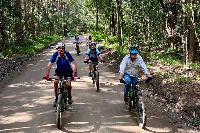 Scenic eBike of the Noosa Biosphere Trail Network - Why the dual-suspension e-mountain bike experience feels safer