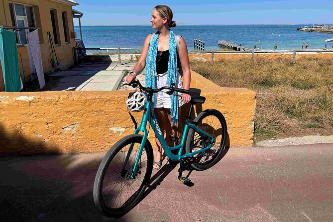 Sealink Bike & Ferry Package from Fremantle - Getting your bike: wristband, helmet, and lock