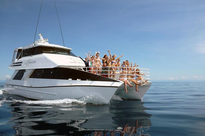 Seastar Luxury Outer Great Barrier Reef Island and Reef Tour - Michaelmas Cay: coral cay beauty plus a glass-bottom plan