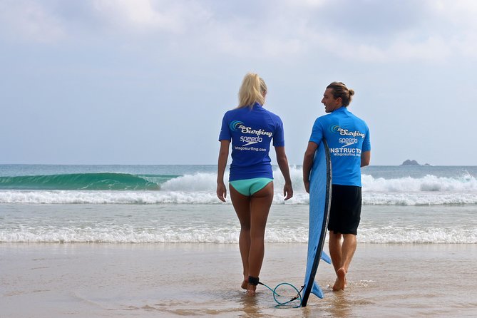 Small-Group Surfing Lessons in Byron Bay - Main Beach surf, designed for first steps