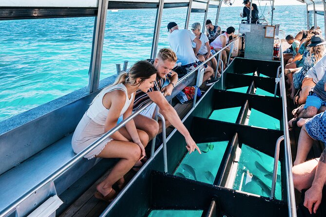 Snorkelling and Glass Bottom Boat at Green Island from Cairns - Snorkeling from the beach with included gear, not a complicated setup