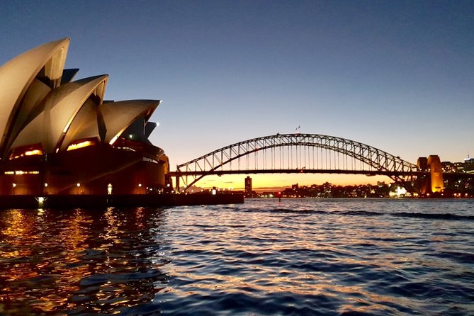 Sunset and Sparkle Sydney Harbour Cruise - The sunset reality check, clouds and all