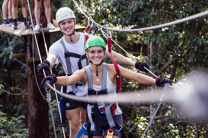 Sunshine Coast Adventure Park TreeTop Challenge - Six courses, one goal: move up when you are ready