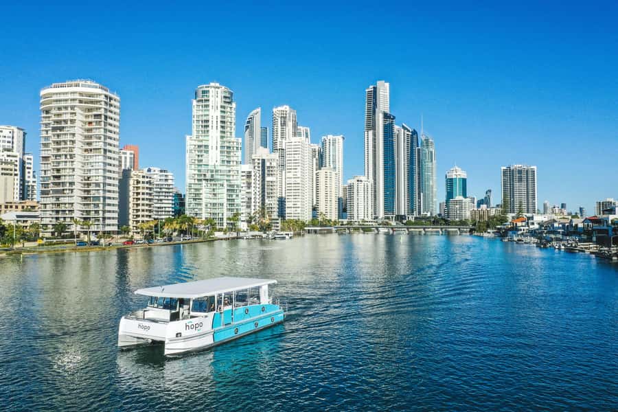 Surfers Paradise: 2-Hour Gold Coast Sightseeing Cruise - Sea World area: theme park views without the full commitment