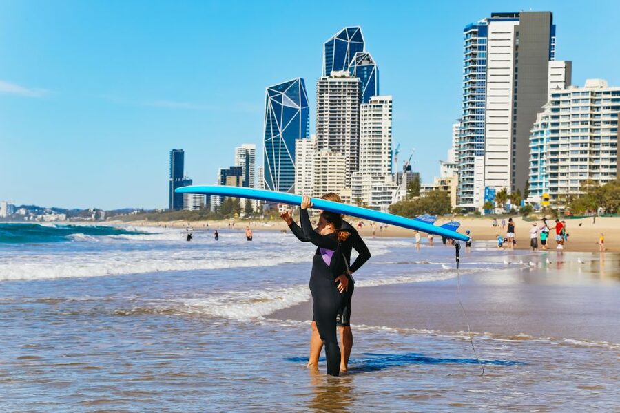 Surfers Paradise: 2 Hour Surf Experience on the Gold Coast - Rough waves, long days, and the real timing to expect