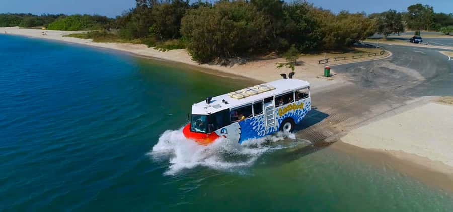 Surfers Paradise: Guided Gold Coast Amphibious Bus Tour - Entering the Ride: The Start in Surfers Paradise