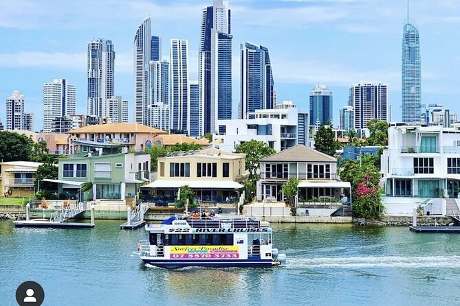 Surfers Paradise Sightseeing River Cruises - A 90-minute Surfers Paradise canal cruise, timed for real vacation life