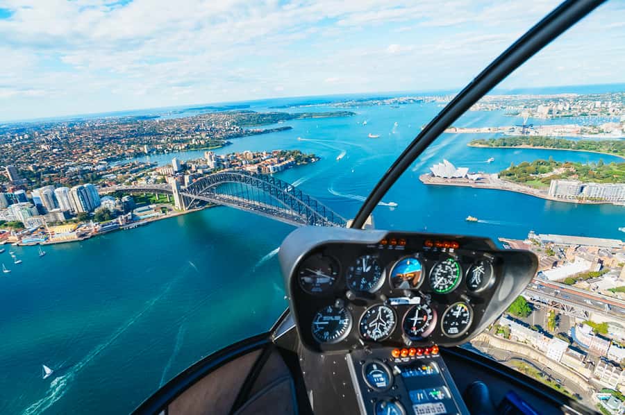 Sydney: 20-Minute Shared Helicopter Ride over Sydney Harbour - A 20-Minute Flight That Shows You Sydney’s Big Icons From the Best Angle