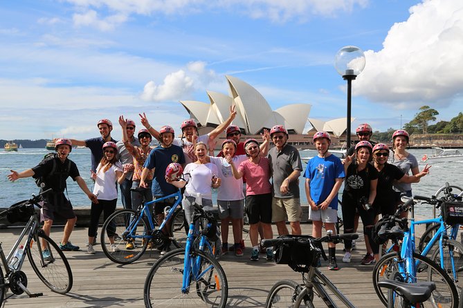Sydney Bike Tours - Your 3:30 pm meet-up at The Rocks and the gear you use