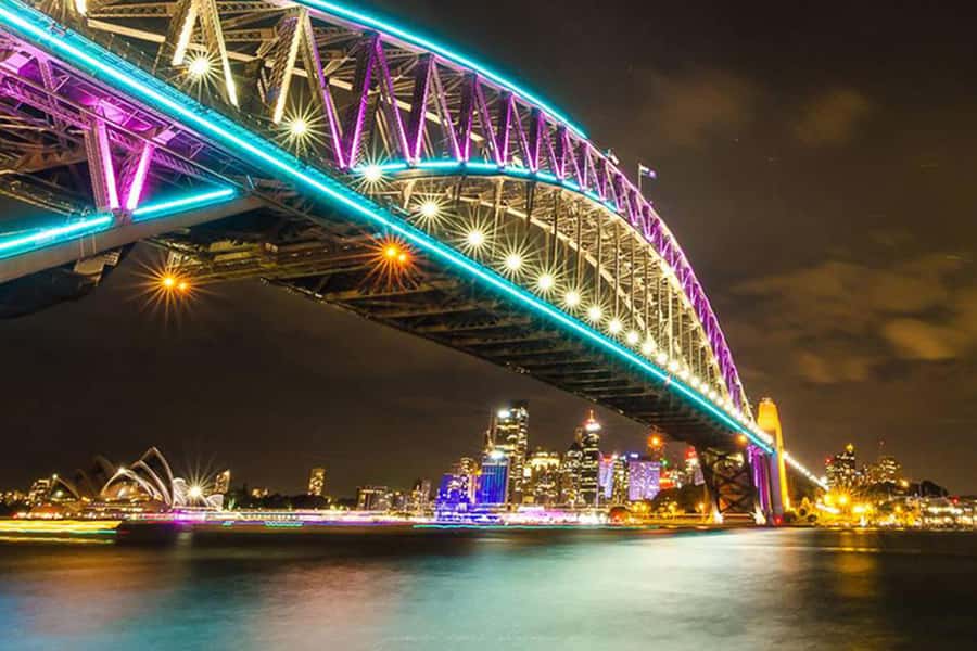 Sydney: Bring Your Own Drinks Vivid Harbour Cruise - Pier 2, Walsh Bay: Getting Oriented Before You Cast Off