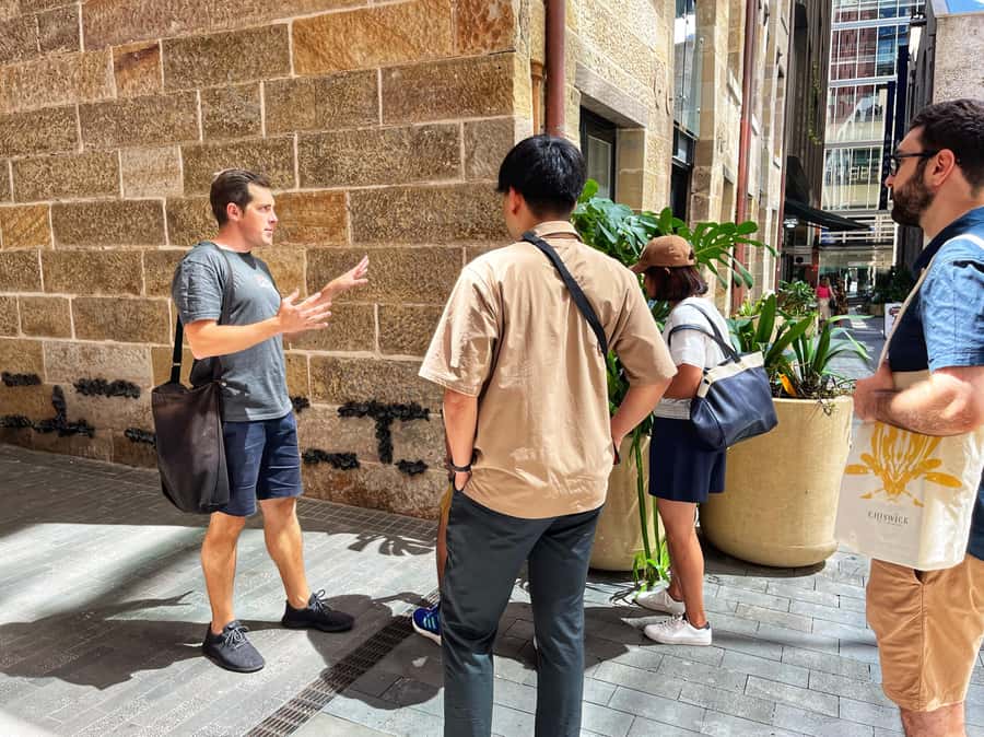Sydney: City & The Rocks 3.5-Hour Walking Tour with a Drink - Price and value for about 3.5 hours on foot