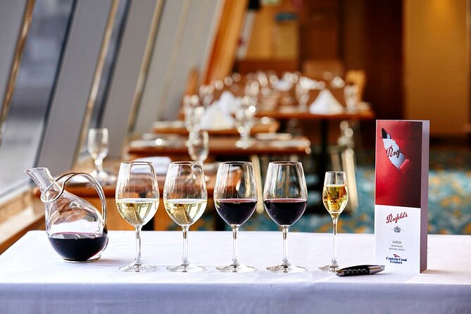 Sydney Gourmet Gold Penfolds Dinner Cruise from Darling Harbour - Penfolds Gold Pairings and the Open Bar Reality