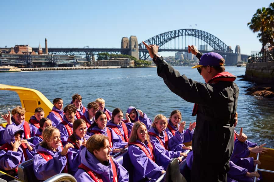 Sydney Harbour: 45-Minute Extreme Adrenaline Rush Ride - Expect Water, Not Just Spritzes, and Dress Like It’s Summer Rain