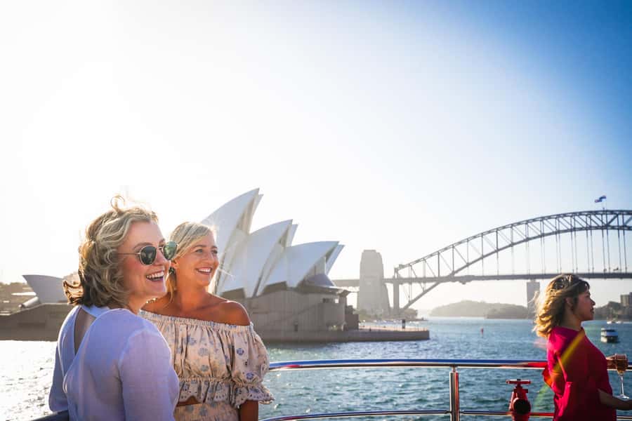 Sydney Harbour Experience 90-minute Sightseeing Cruise - Opera House and Sydney Harbour Bridge, seen in motion