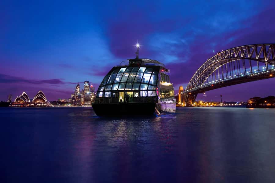 Sydney Harbour: Glass Boat Signature Dinner Cruise - Glass Boat, Real Views: What 360-Degree Seeing Changes