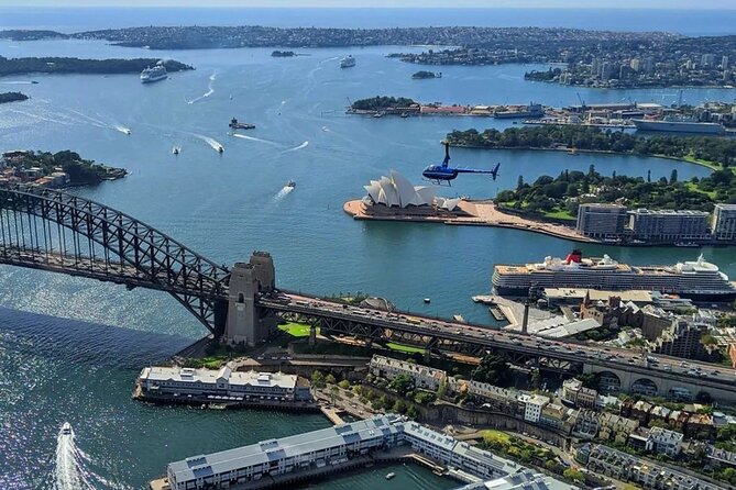 Sydney Harbour Scenic Helicopter Flight - What the flight feels like: headset audio, safety briefing, and smooth flying