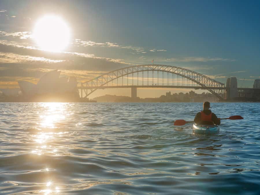 Sydney: Harbour Sunrise Kayak Tour - The two-hour plan: what happens on the water