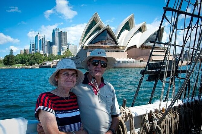 Sydney Harbour: Tall Ship Lunch Cruise - The on-board lunch: three courses, served while you sail