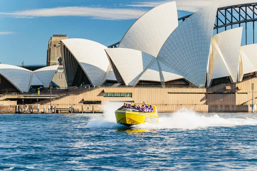 Sydney Harbour: Thunder Thrill Jet Boat Ride - Opera House and Harbour Bridge Views You Get at Full Throttle