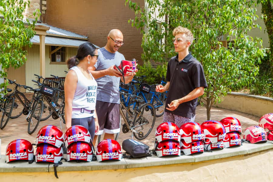 Sydney: Iconic Sights 4-Hour Bike Tour - Getting to The Rocks and finding your Bonza bike setup