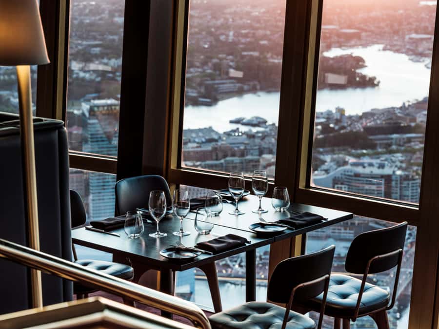 Sydney: Infinity by Mark Best Sydney Tower Dining Experience - Up to Level 81: your easy start at Sydney Tower