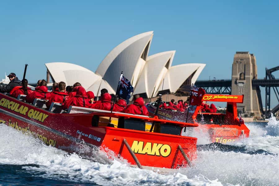 Sydney: Jet Boat Adventure Ride from Circular Quay - Getting Onboard at Oz Jet Boating Sydney (Circular Quay)