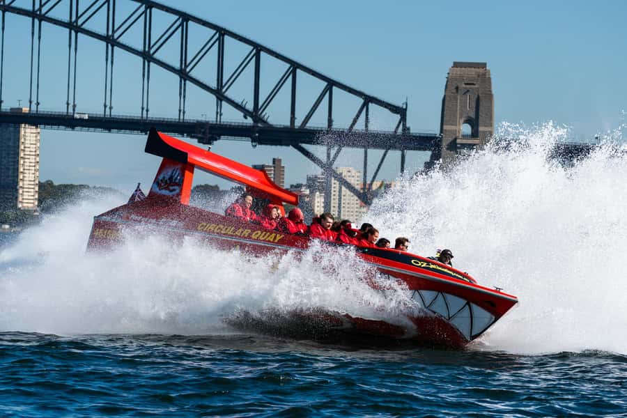Sydney: Jet Boat Adventure Ride from Circular Quay - Wet Seat Reality: How the Poncho Works in Choppy Conditions
