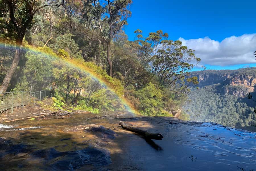 Sydney: Luxury Blue Mountains Adventure with Wentworth Falls - The falls themselves, plus how to plan a “cool-off” moment
