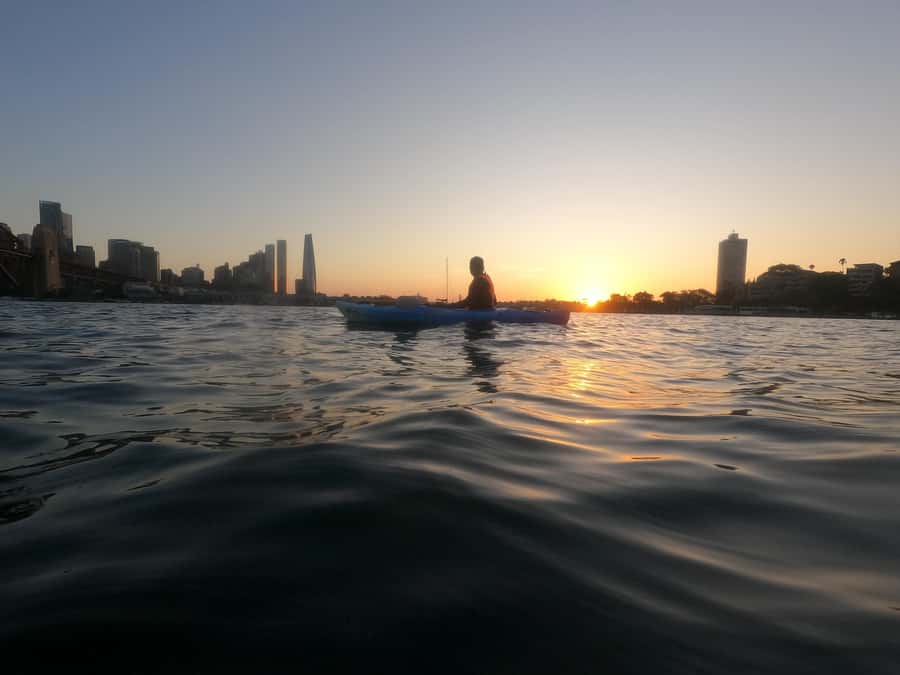 Sydney: Sunset Kayak - Opera & Harbour Bridge Tour (5p. max) - The rest of the ride: Lavender Bay free time and a smooth return