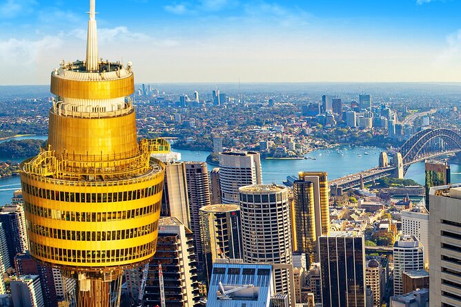Sydney Tower Eye Ticket - The elevator to the top: quick, fast, and a little tight