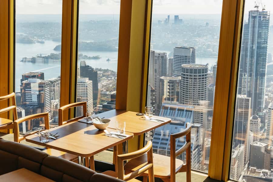 Sydney: Unlimited Skyfeast at Sydney Tower - The buffet at 30-plus dishes: how to eat well in 90 minutes