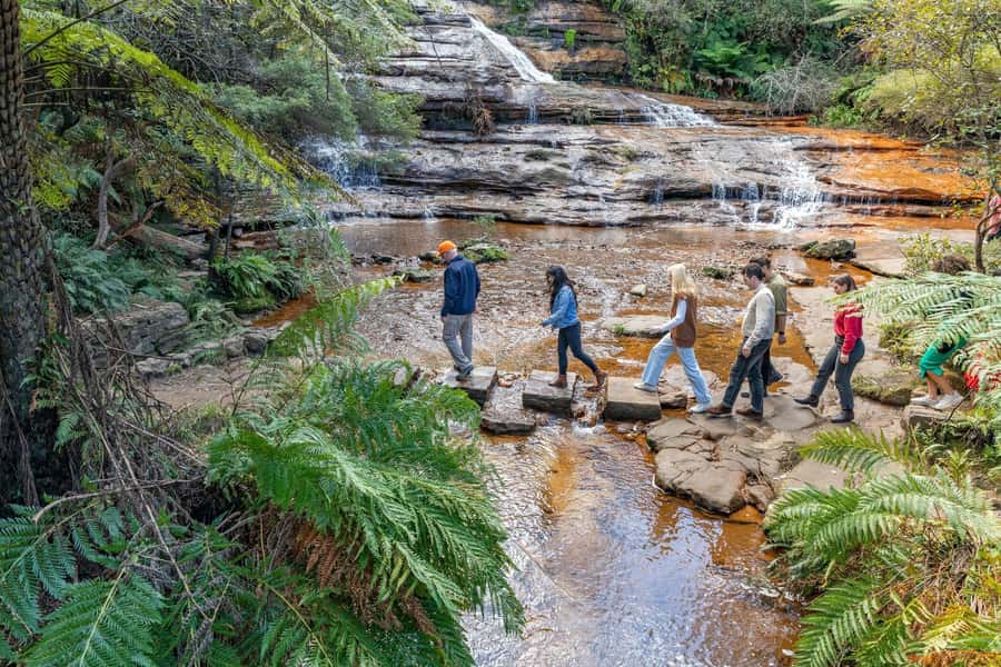 Sydney: Waterfall Bushwalk and Blue Mountain Sunset Day Trip - Getting Out West: Late Pickup, Midday Comfort, and a Smooth Coach Ride