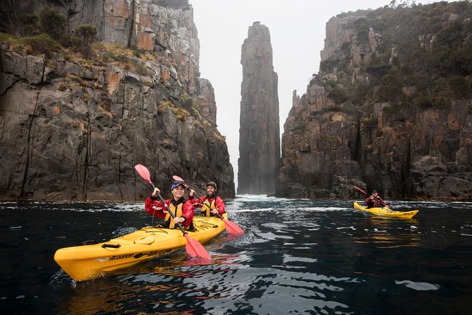 Tasman Peninsula full day kayaking tour - Lunch in a deserted cove, plus the breaks that keep you going