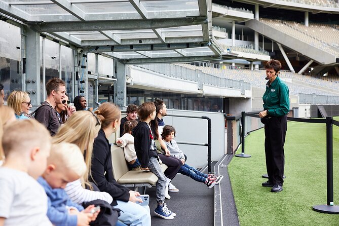 The Optus Stadium Tour - Stop 1 at Optus Stadium: changerooms, recovery areas, and the real work
