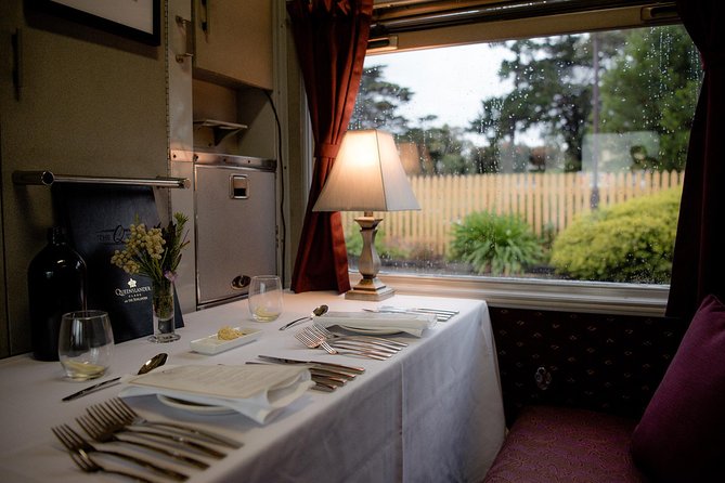 The Q Train - First Class Private Dining For 2 - The Dinner Moment by Swan Bay: Why the Stop Matters