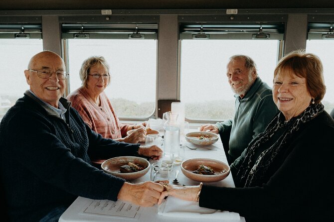 The Q Train - Q Class Social Dining - The five-course local produce menu: what to expect